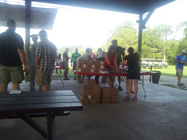 Volunteers Signing In