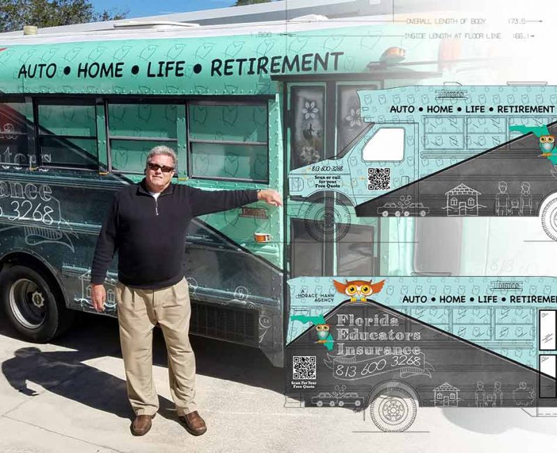Bus Wrap Design