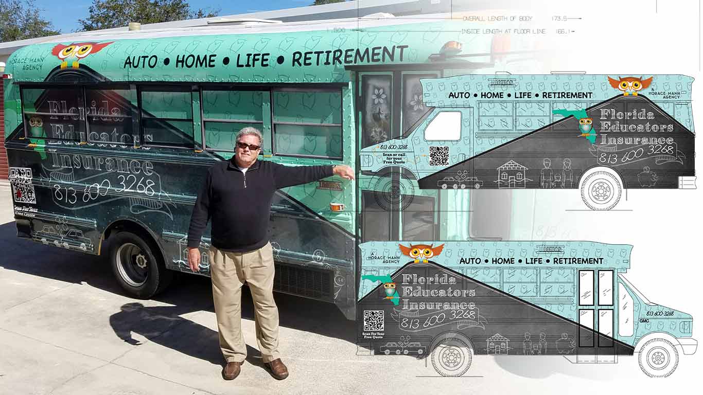 Bus Wrap Design
