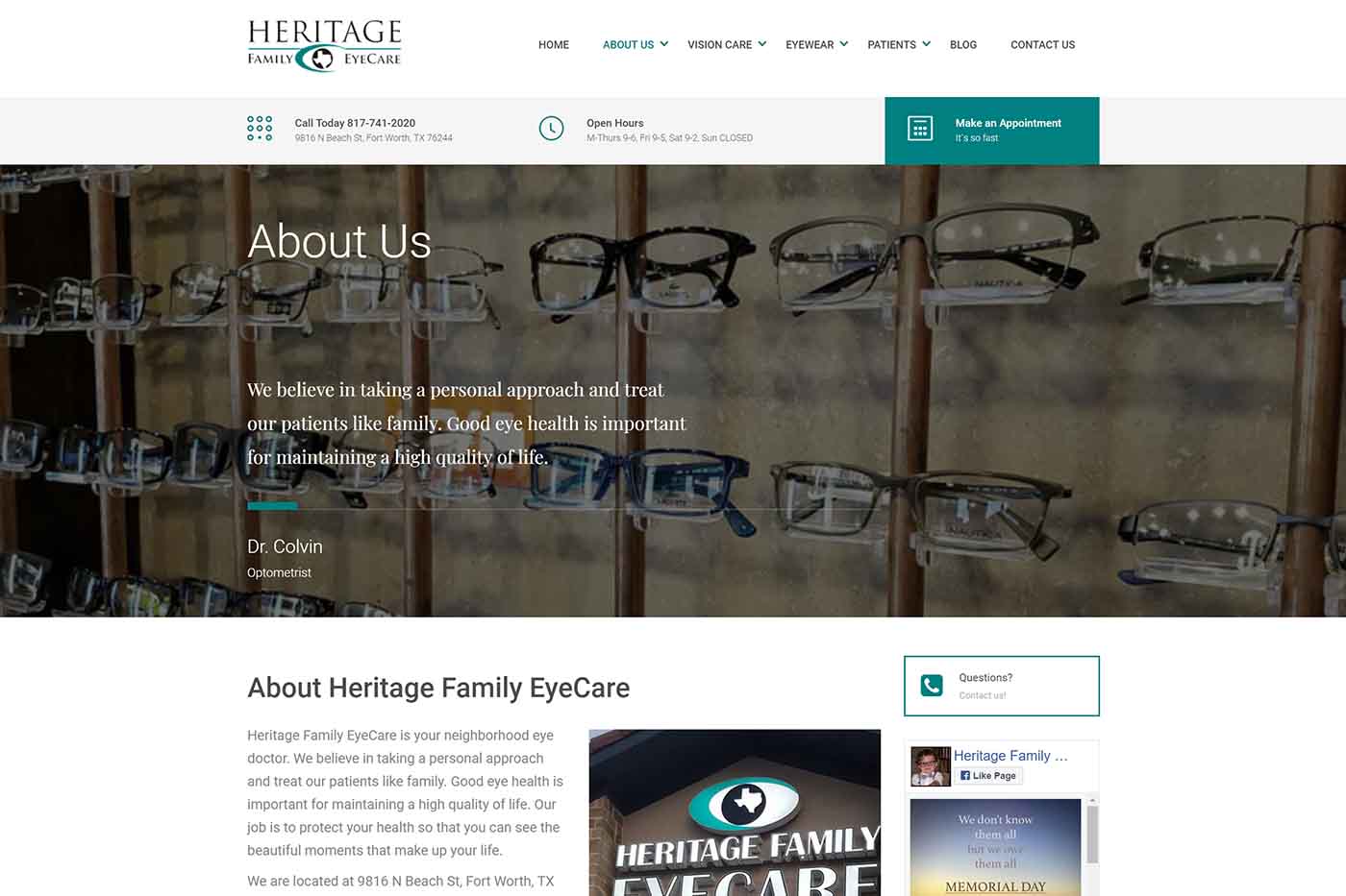 Heritage Family Eye Care